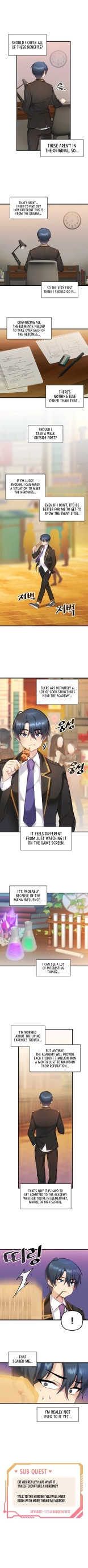 Trapped in the Academy's Eroge : página 9
