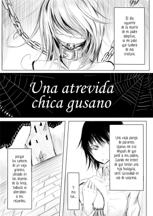 hentai Una atrevida chica gusano
