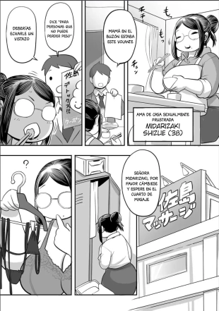 hentai Sexually frustrated housewife Shizue is going to get a massage