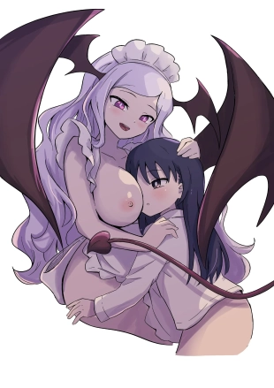 hentai The Yuri Succubus Maid's Sweet Service